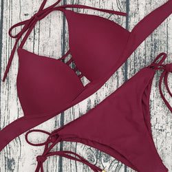 Sexy Bikini Set Brazilian Push Up
