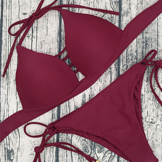Sexy Bikini Set Brazilian Push Up