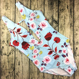 Sexy One Piece Swimsuit Monokini Floral Print