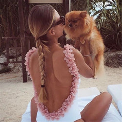 Sexy Women String One Piece Swimsuit