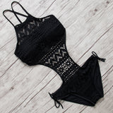 halter one pieces swimsuit