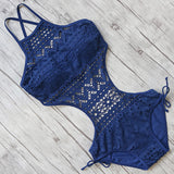 halter one pieces swimsuit