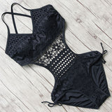 halter one pieces swimsuit